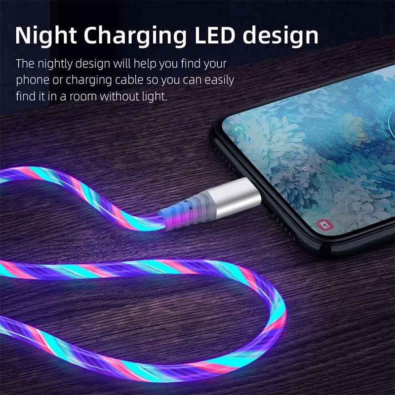 VOLTGLOW fast cable (USB-C, Iphone)