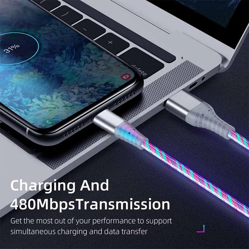 VOLTGLOW fast cable (USB-C, Iphone)