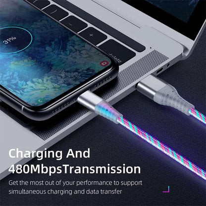 VOLTGLOW fast cable (USB-C, Iphone)